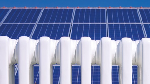 fotovoltaïsche elektrische verwarming